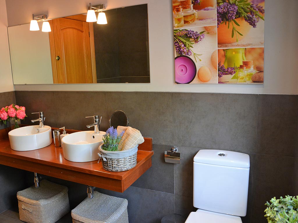 Bathroom of the Holiday villas in Sitges