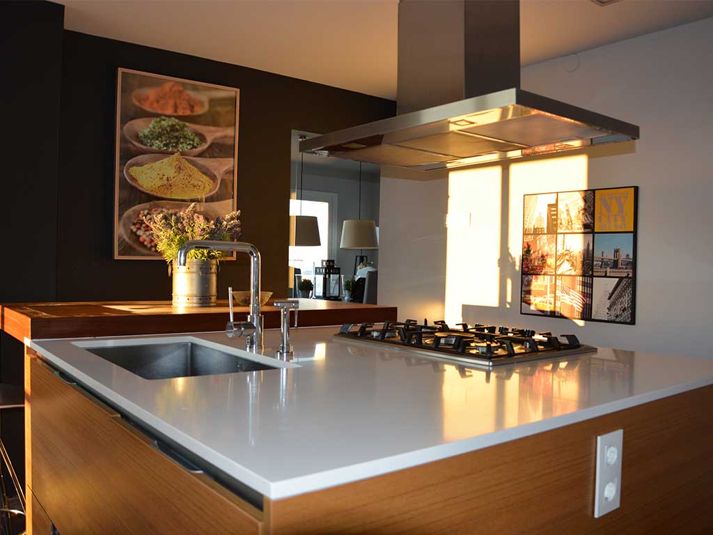 mediterranean villa in sitges kitchen