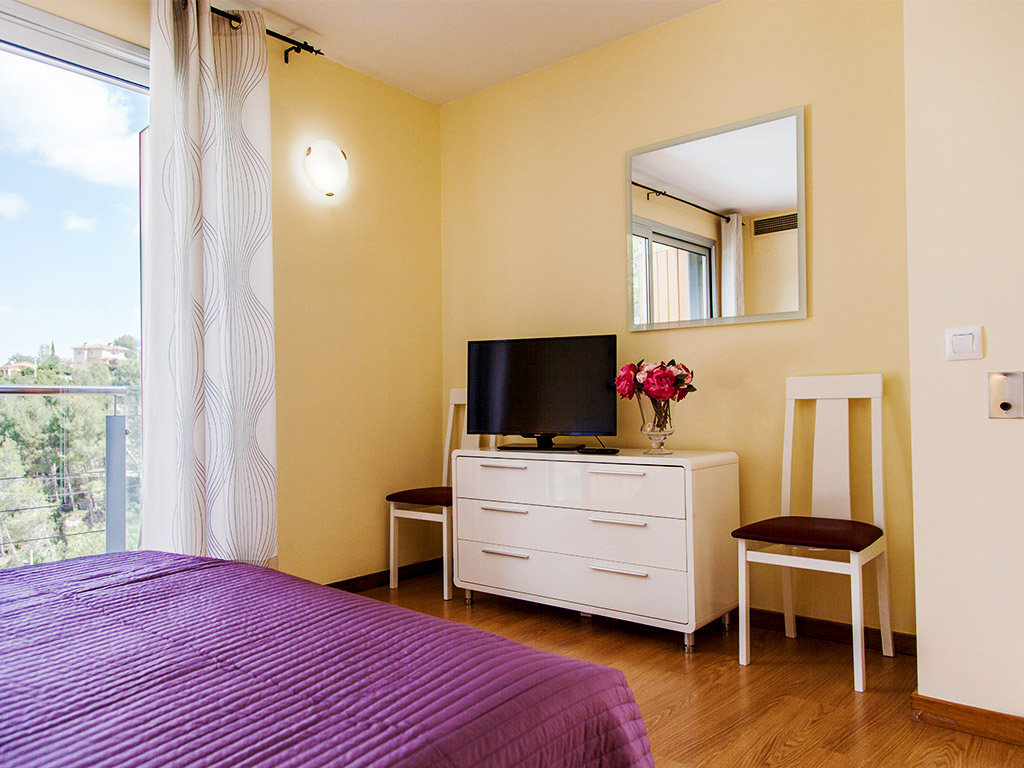 tv in our Sitges villas for rent on holidays