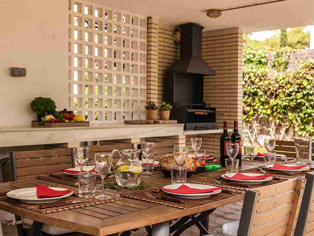 Sitges luxury villas with barbecue