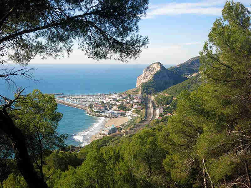 The Garraf and Sitges beaches