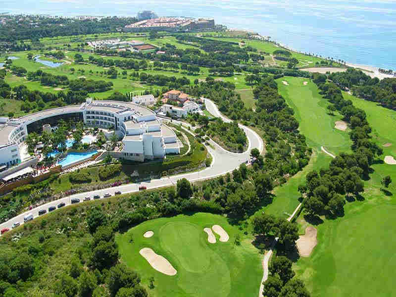 Sitges Golf Club near the sea