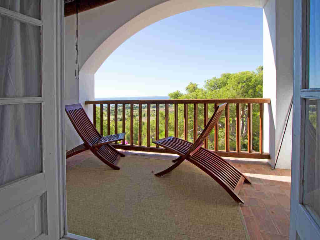 Holiday Sitges villa near Barcelona: terrace