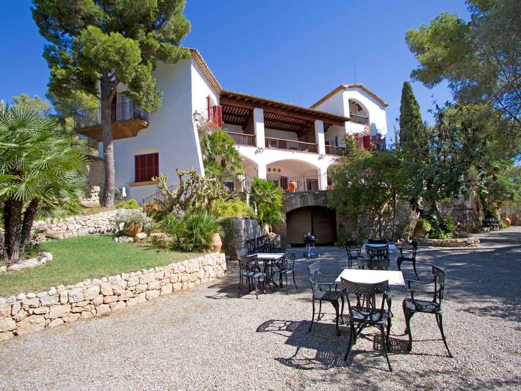 Holiday Sitges villa near Barcelona in Spain.