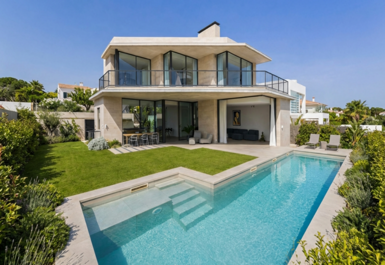 villas cerca de la playa Sitges