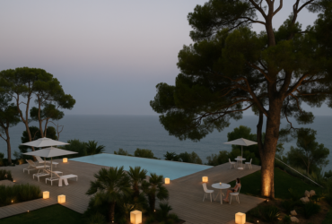 villas en Sitges vistas al mar