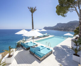Luxury villa in Ibiza with sea views close to the beach