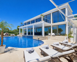 luxury holiday villa with a private pool in Ibiza