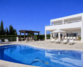 luxury holiday villa with private gym in Ibiza