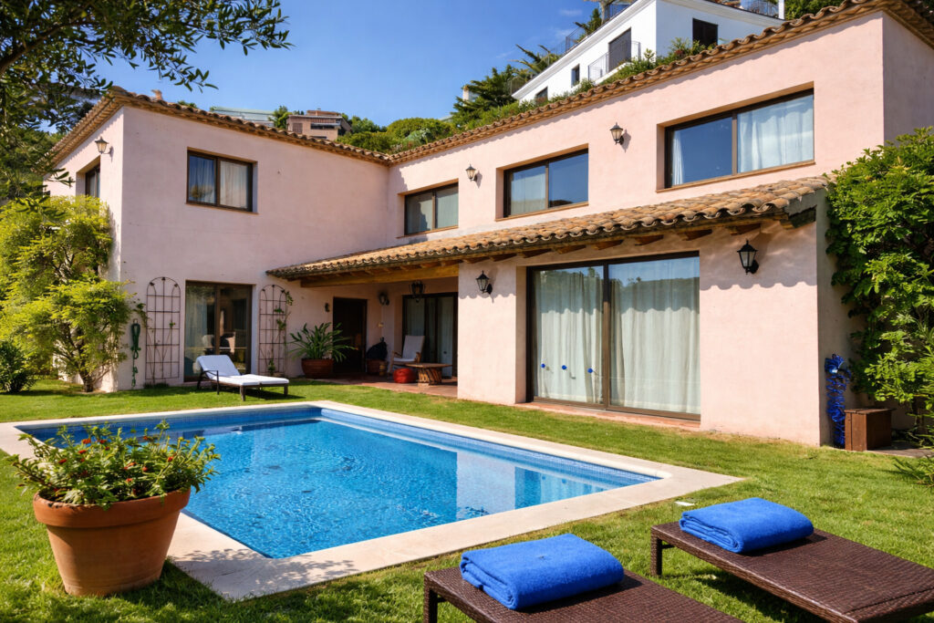 private villas near the beach