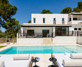 Luxury private villa rental in Ibiza with private pool